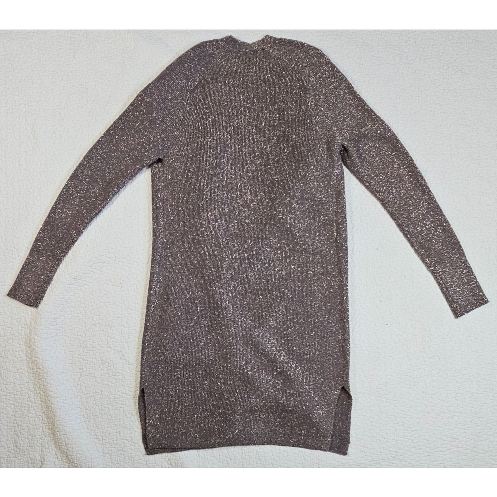 NWT Ann Taylor Shimmer Ribbed Open Cardigan - Picture 3 of 8